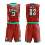 Latest-Design-Men-Breathable-Custom-Sublimated-Mesh-Team-Basketball-Uniform