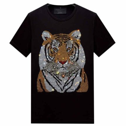 New-Arrivals-Men-Streetwear-Rhinestone-T-shirt