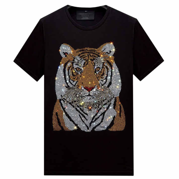 New Arrivals Men Streetwear Rhinestone T-shirt New-Arrivals-Men-Streetwear-Rhinestone-T-shirt
